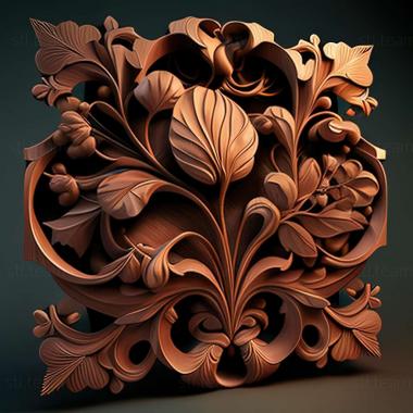 3D model ornate (STL)